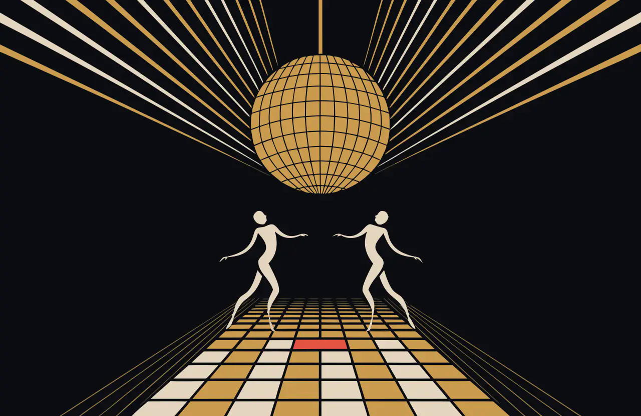 Illustriertes Cover zum Fall Der letzte Tanz des Discokönigs